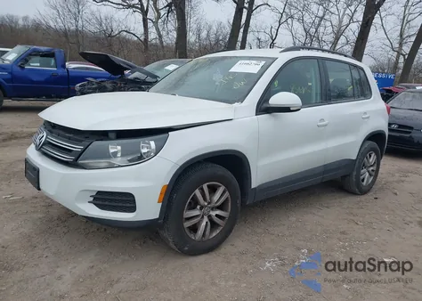 2017 Volkswagen Tiguan 2.0T/2.0T S from USA, damaged, VIN WVGAV7AX4HK011010